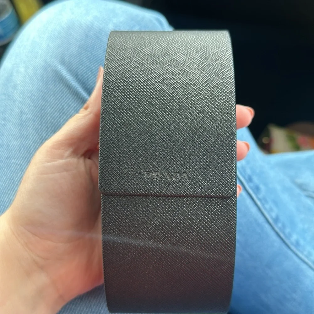 PRADA Tortious Scultoreo Narrow Sunglasses in Havana Sunglasses PR 17WS - Picture 10 of 16